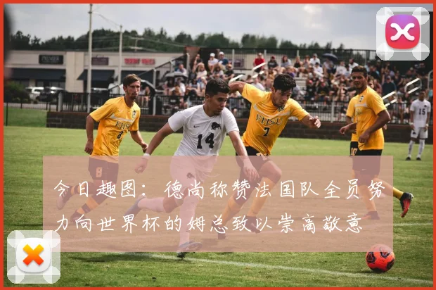 今日趣图：德尚称赞法国队全员努力向世界杯的姆总致以崇高敬意